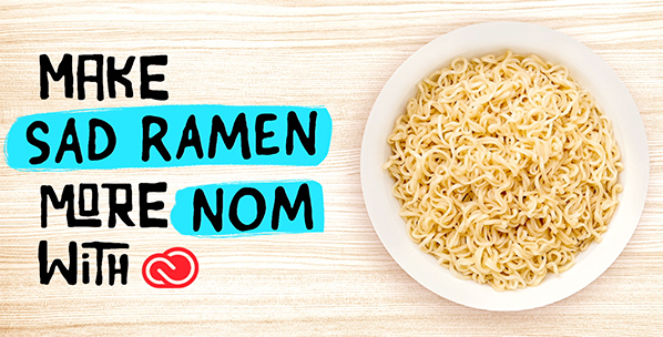 HAZ APETECIBLE UN PLATO DE RAMEN