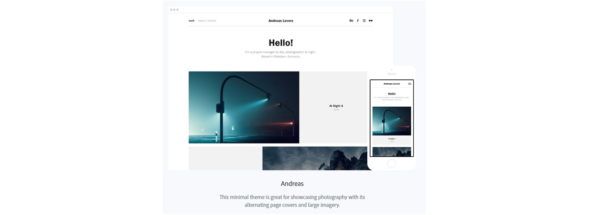 Andreas Portfolio Theme