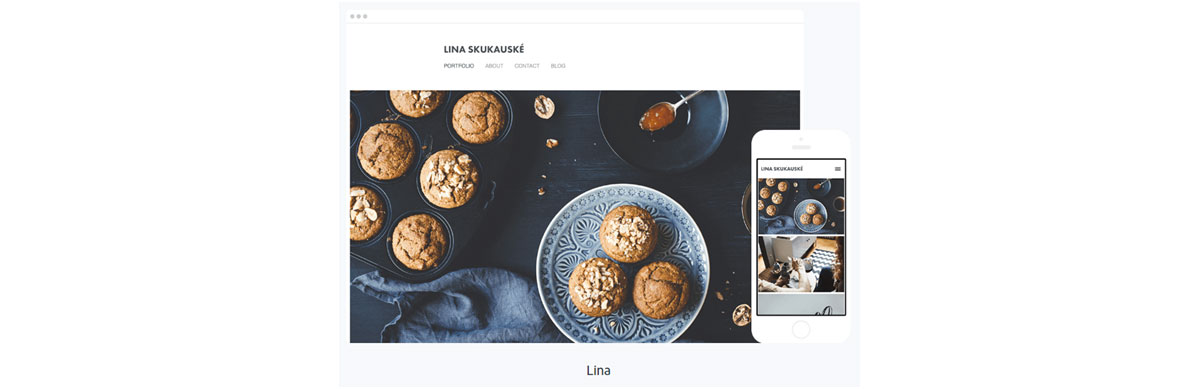 Lina Portfolio Theme