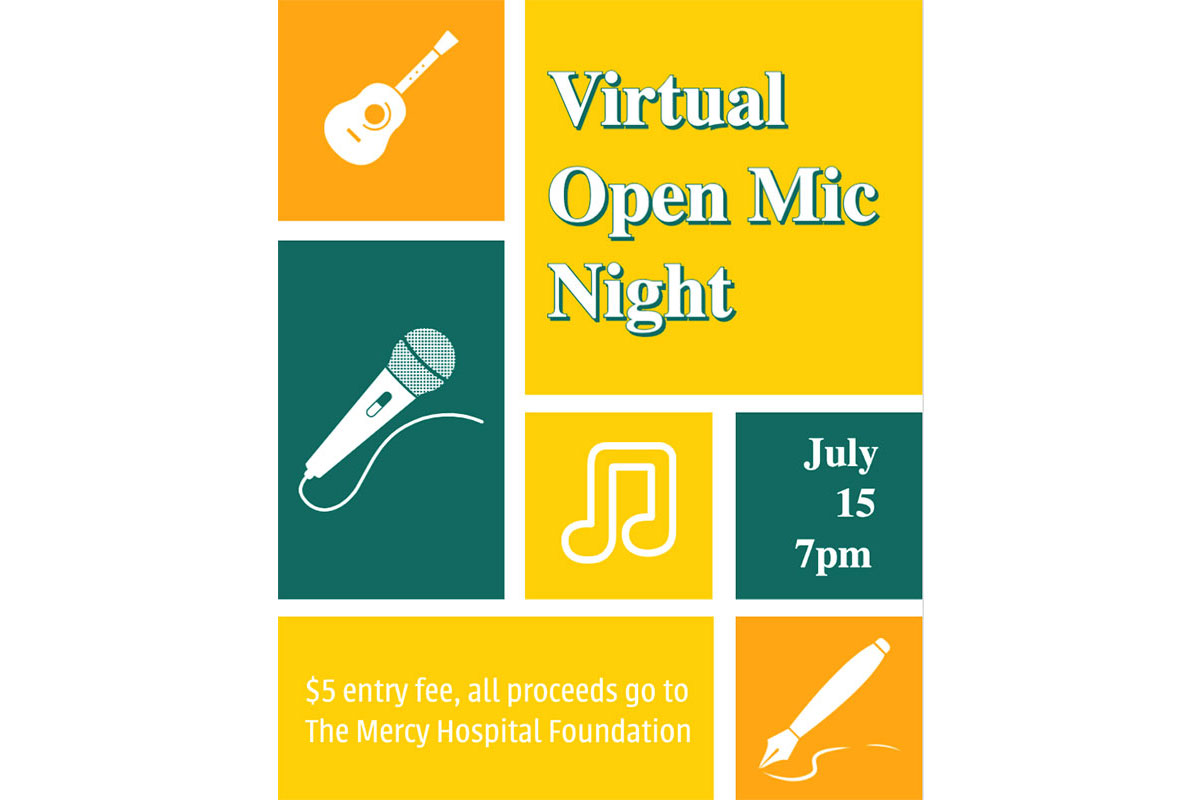 Open Mic Night – Virtual Fundraising Idea