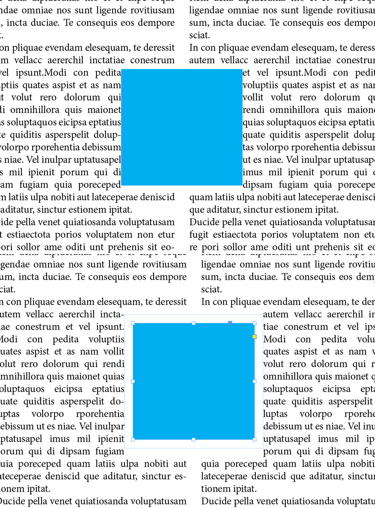 Text Overlay Boundaries