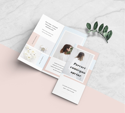Learn how to design and organize a brochure in Adobe InDesign.