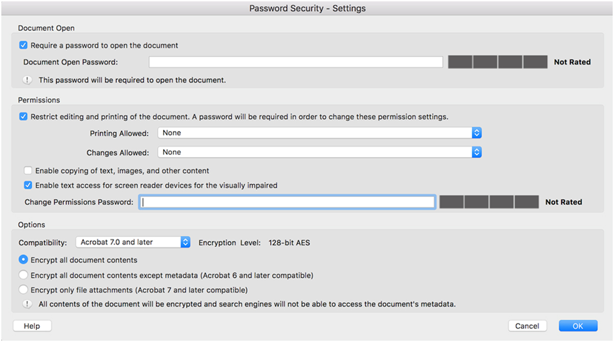 How to Protect a PDF with Password in Acrobat