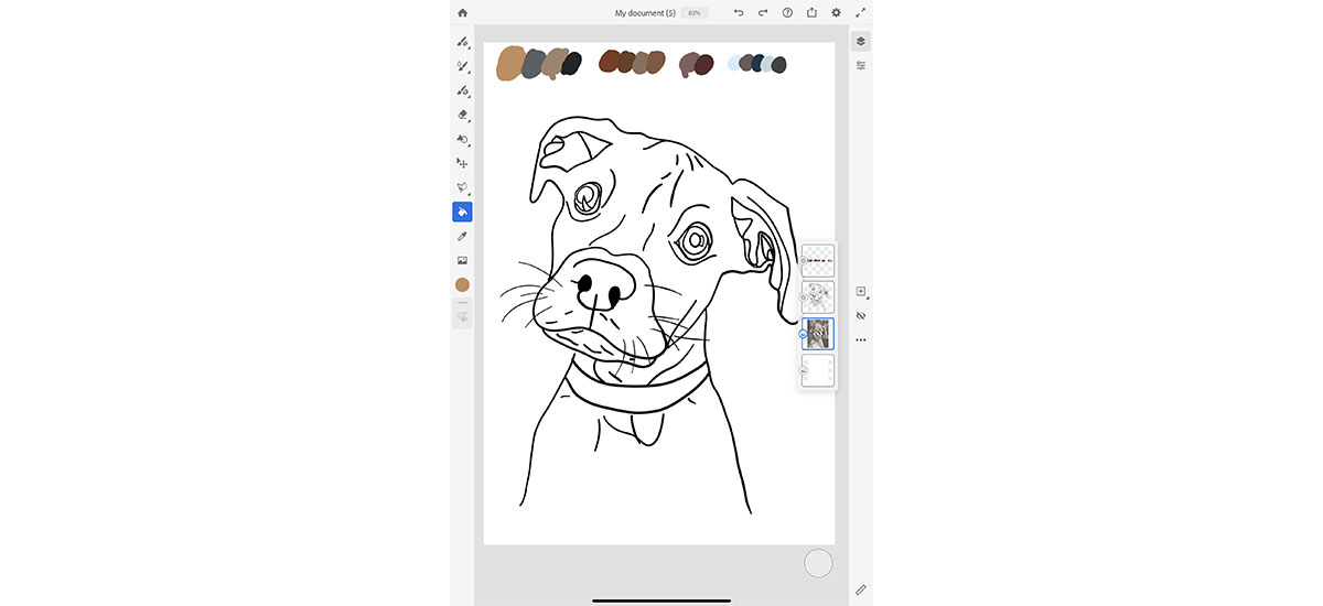 Draw your dog as a cartoon | Make it with Adobe Creative Cloud