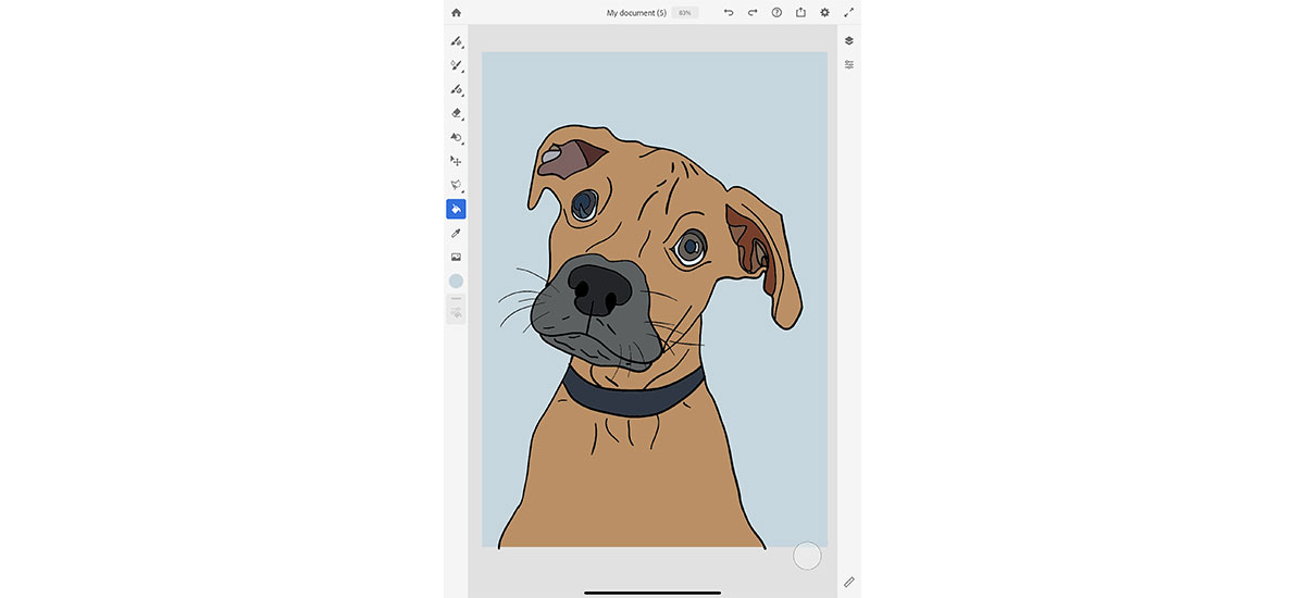 Draw your dog as a cartoon | Make it with Adobe Creative Cloud