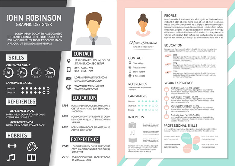 creating infographic resume